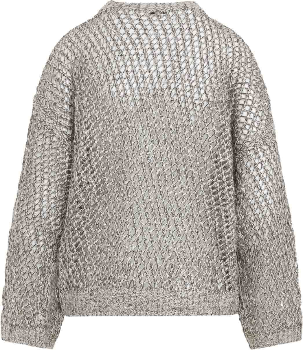 Brunello Cucinelli Fish-Net Sweater Divers