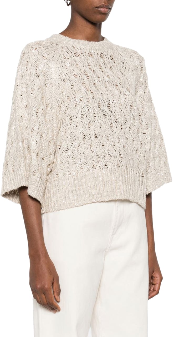 Brunello Cucinelli Sweaters Beige Beige