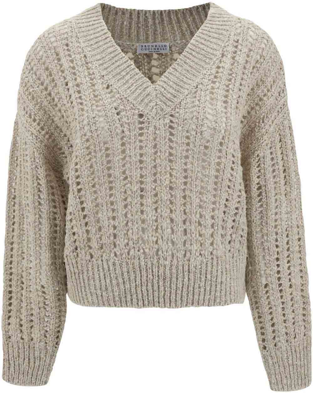 Brunello Cucinelli Sweaters Beige Beige