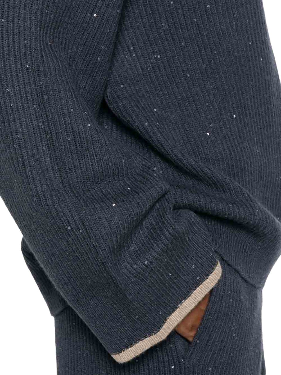 Brunello Cucinelli Sweaters Blue Blauw