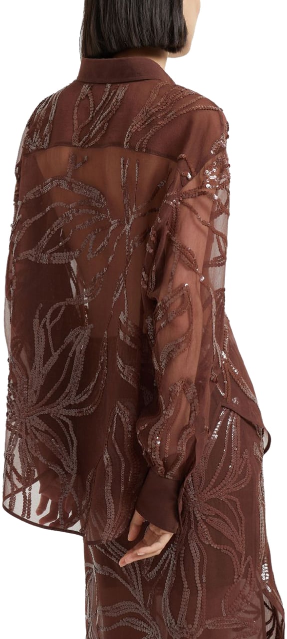 Brunello Cucinelli Shirts Bordeaux Rood