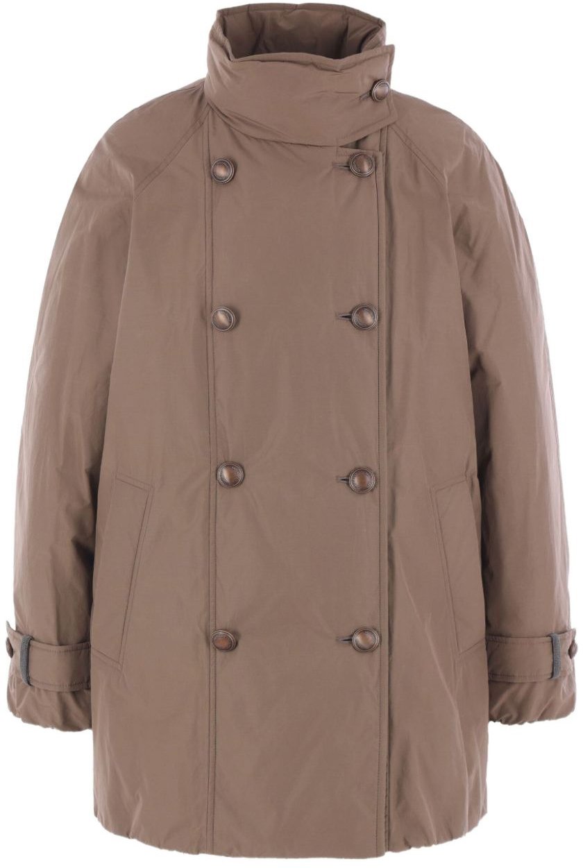 Brunello Cucinelli Coats Beige Beige