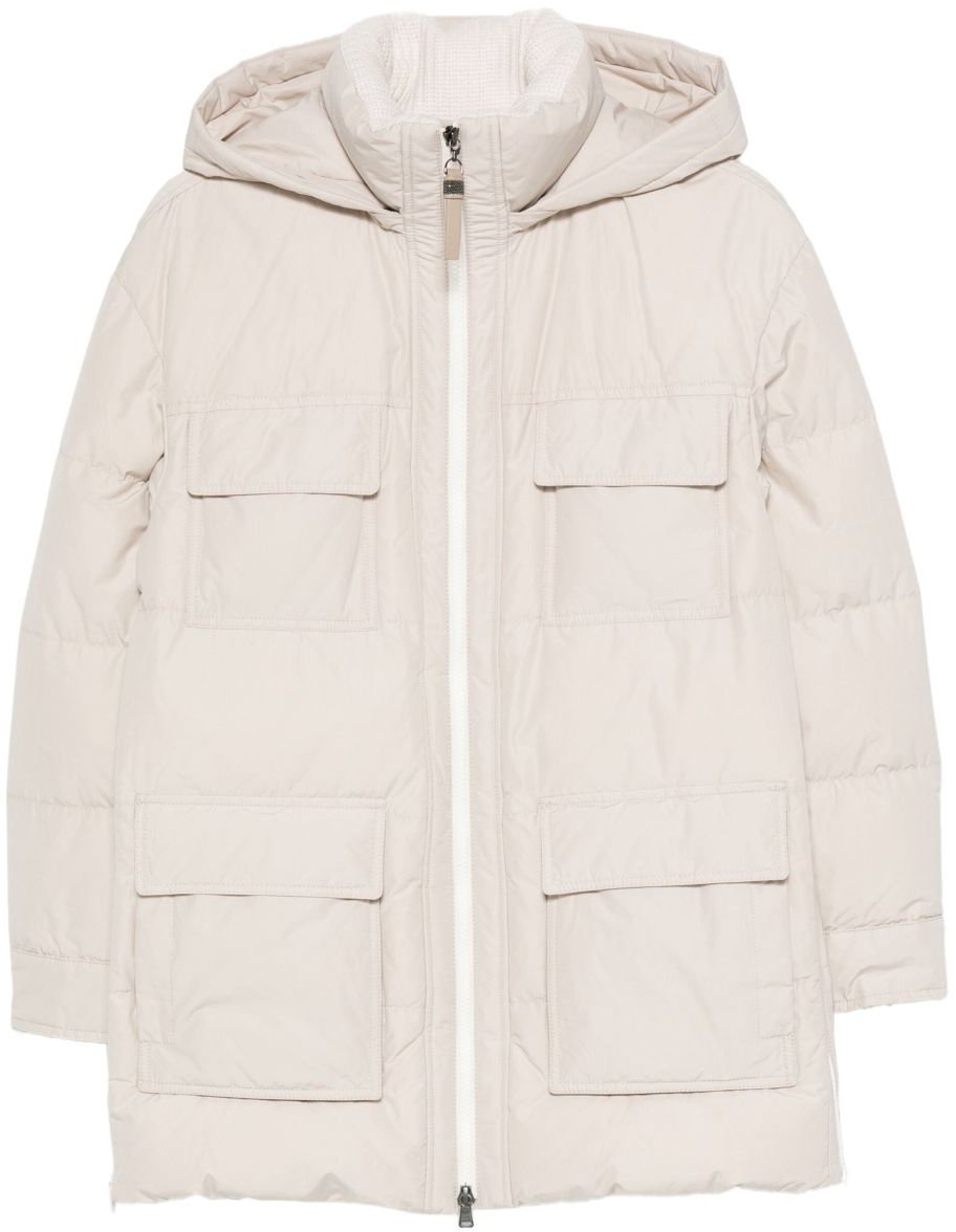 Brunello Cucinelli Coats Beige Beige