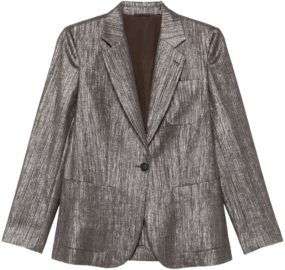 Brunello Cucinelli Jackets Silver Zilver