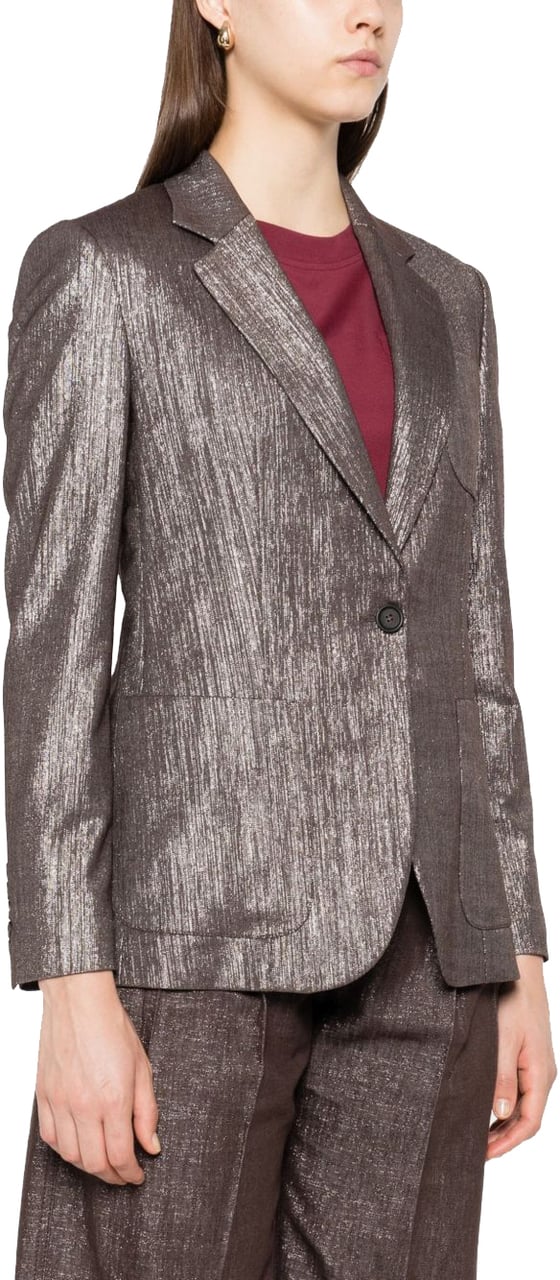 Brunello Cucinelli Jackets Silver Zilver