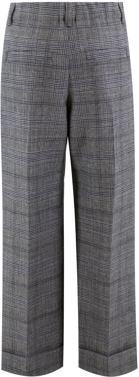 Brunello Cucinelli Wool trousers Blauw