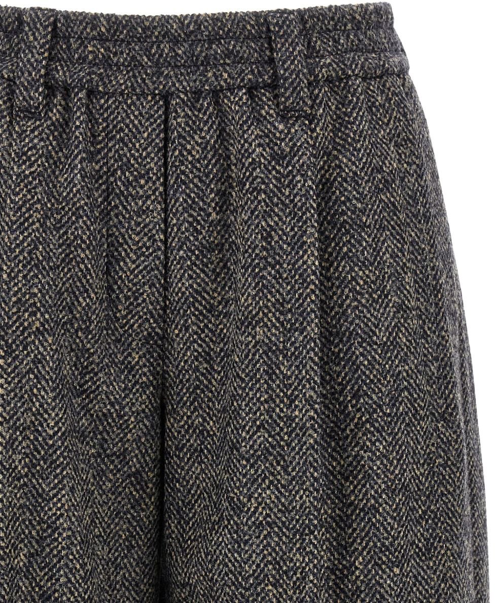 Brunello Cucinelli Shorts Blue Blauw