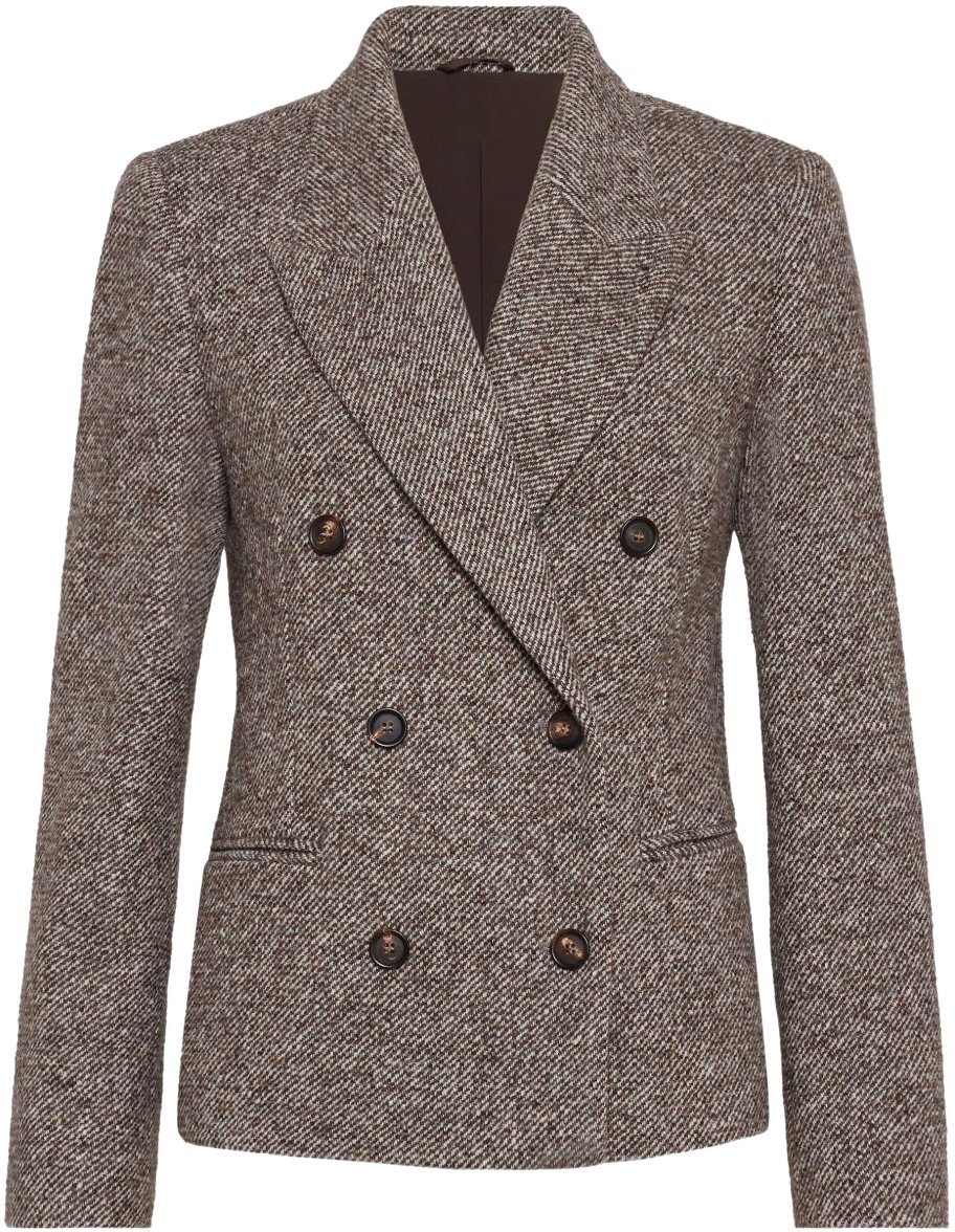 Brunello Cucinelli Jackets Brown Bruin