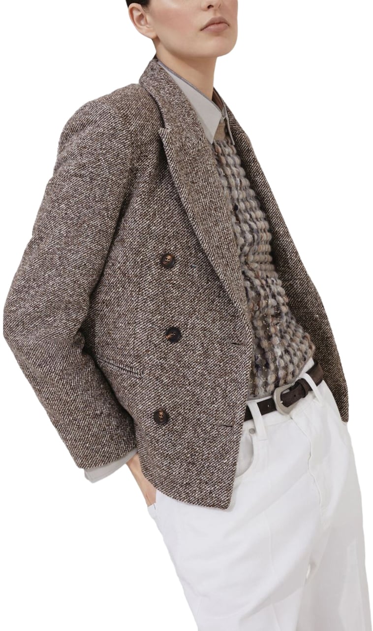Brunello Cucinelli Jackets Brown Bruin