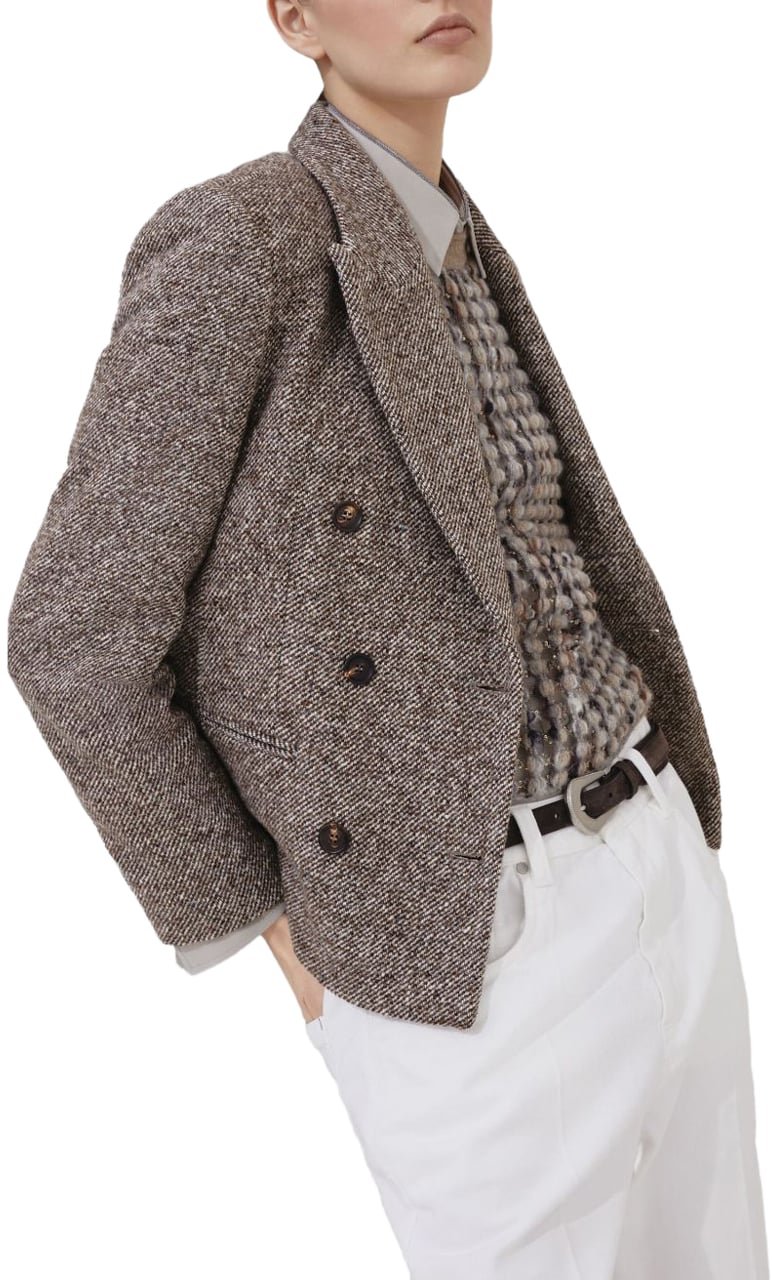 Brunello Cucinelli Jackets Brown Bruin