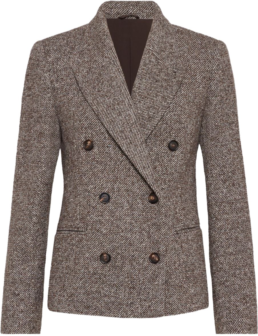 Brunello Cucinelli Jackets Brown Bruin