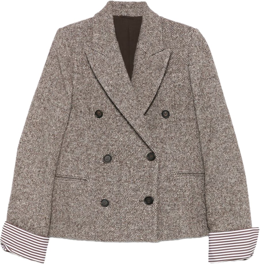 Brunello Cucinelli Jackets Brown Bruin