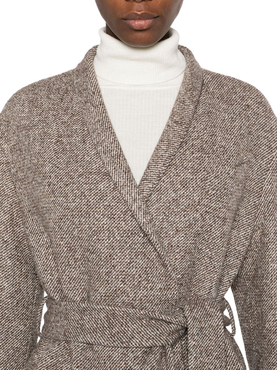 Brunello Cucinelli Coats Brown Bruin