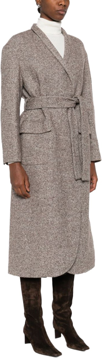 Brunello Cucinelli Coats Brown Bruin