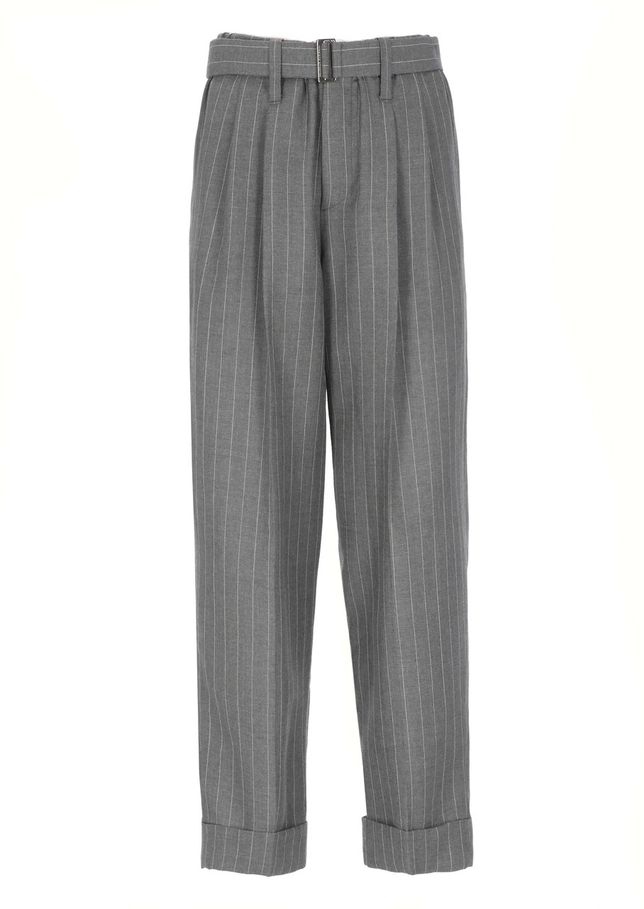 Brunello Cucinelli Trousers Grey Grijs