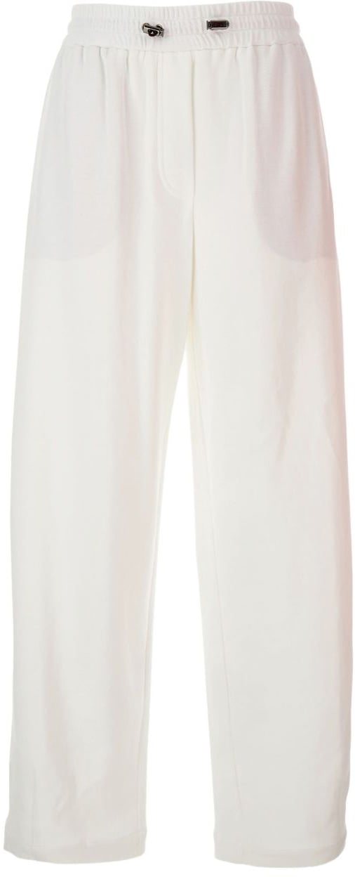 Brunello Cucinelli Trousers White Wit