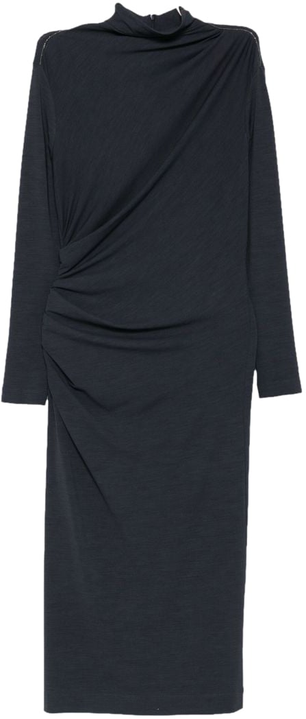 Brunello Cucinelli Dresses Blue Blauw