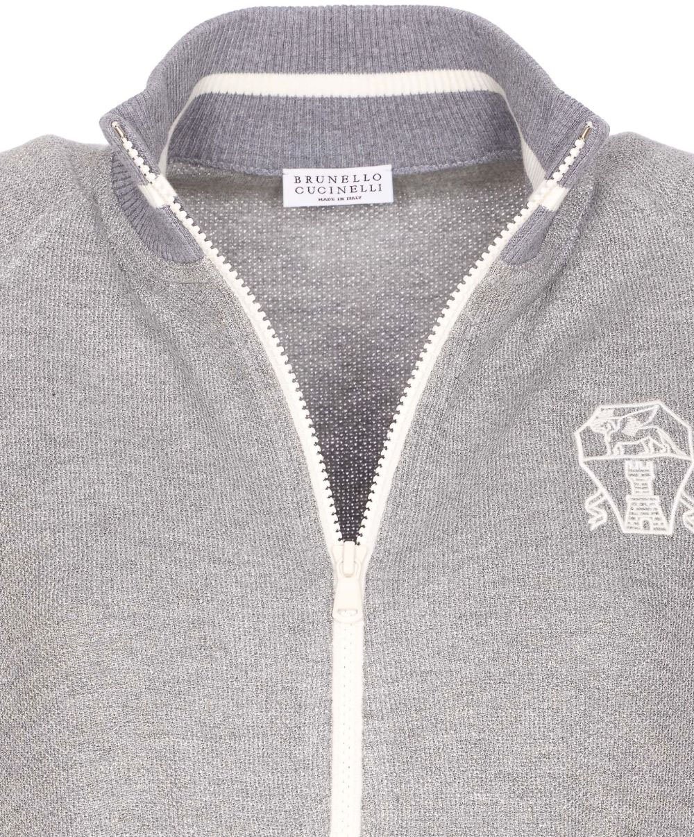 Brunello Cucinelli Sweaters Grey Grijs