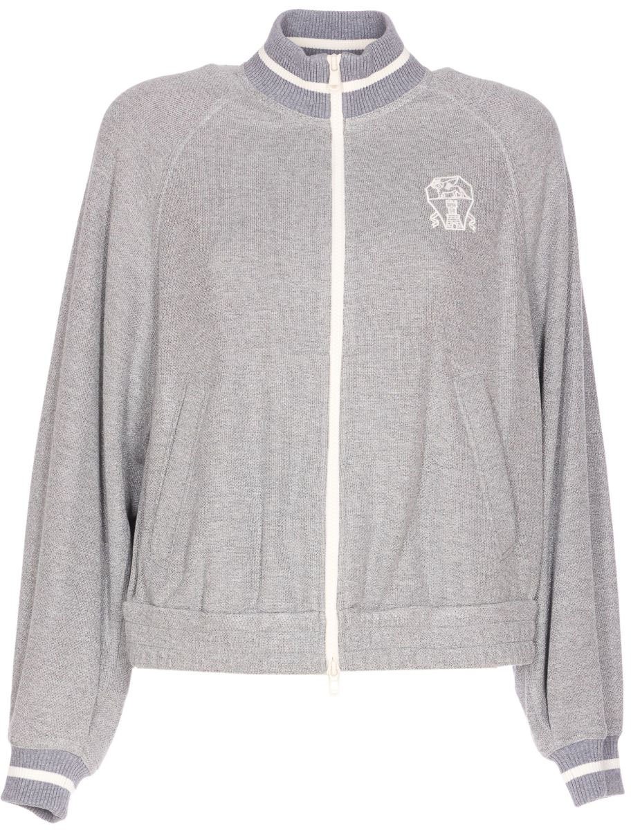 Brunello Cucinelli Sweaters Grey Grijs