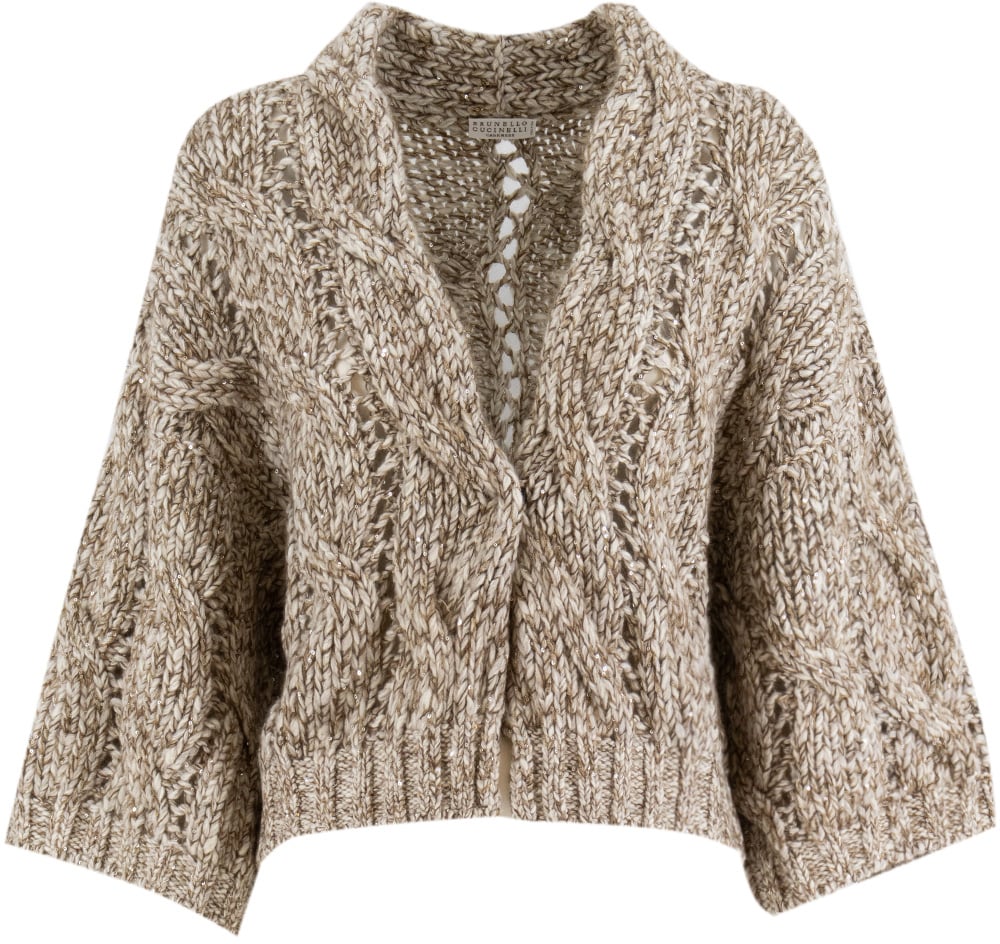 Brunello Cucinelli Cardigan Neutraal