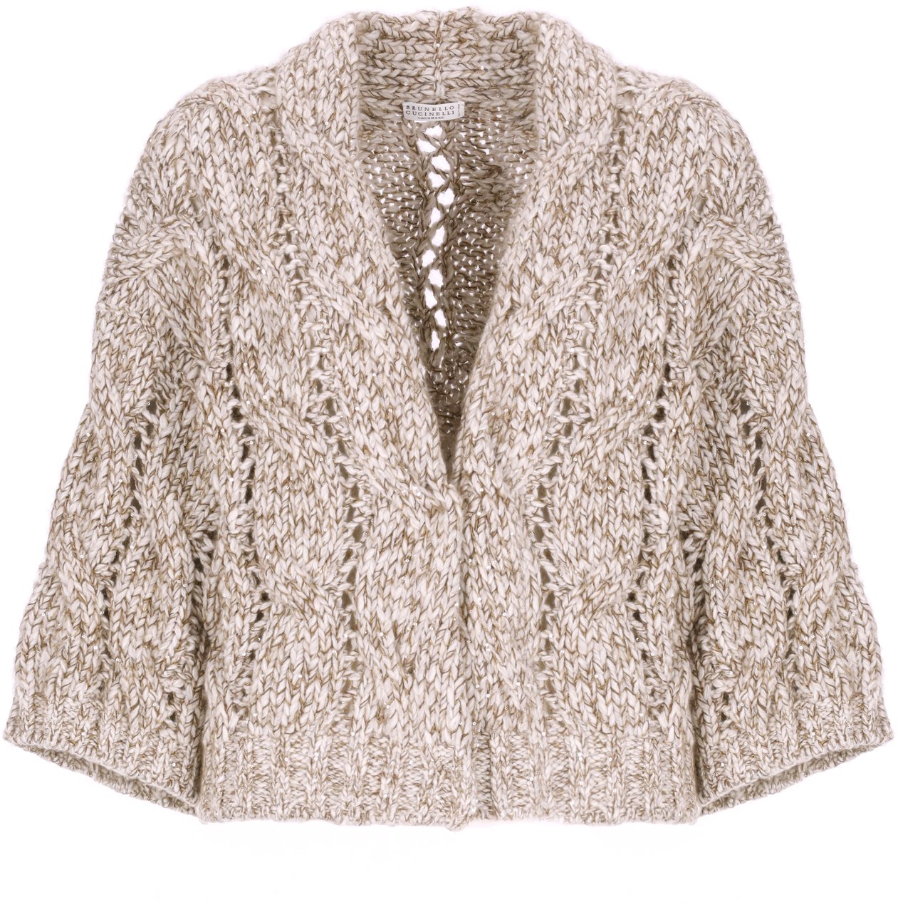 Brunello Cucinelli Sweaters Ivory Wit