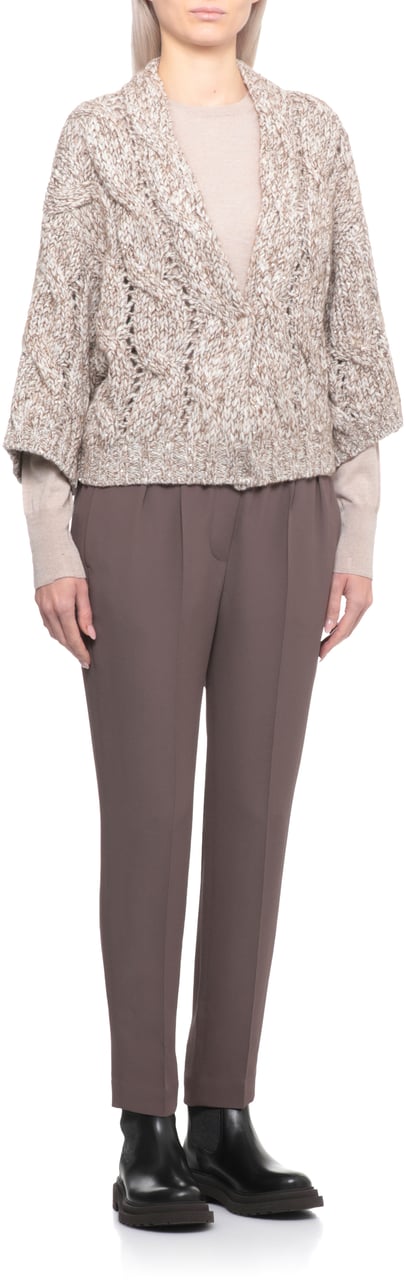 Brunello Cucinelli Sweaters Ivory Wit