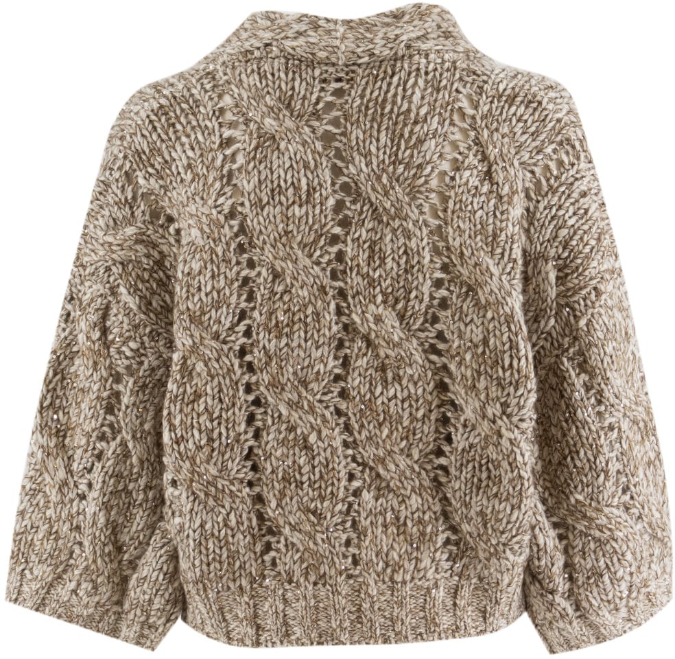 Brunello Cucinelli Cardigan Neutraal