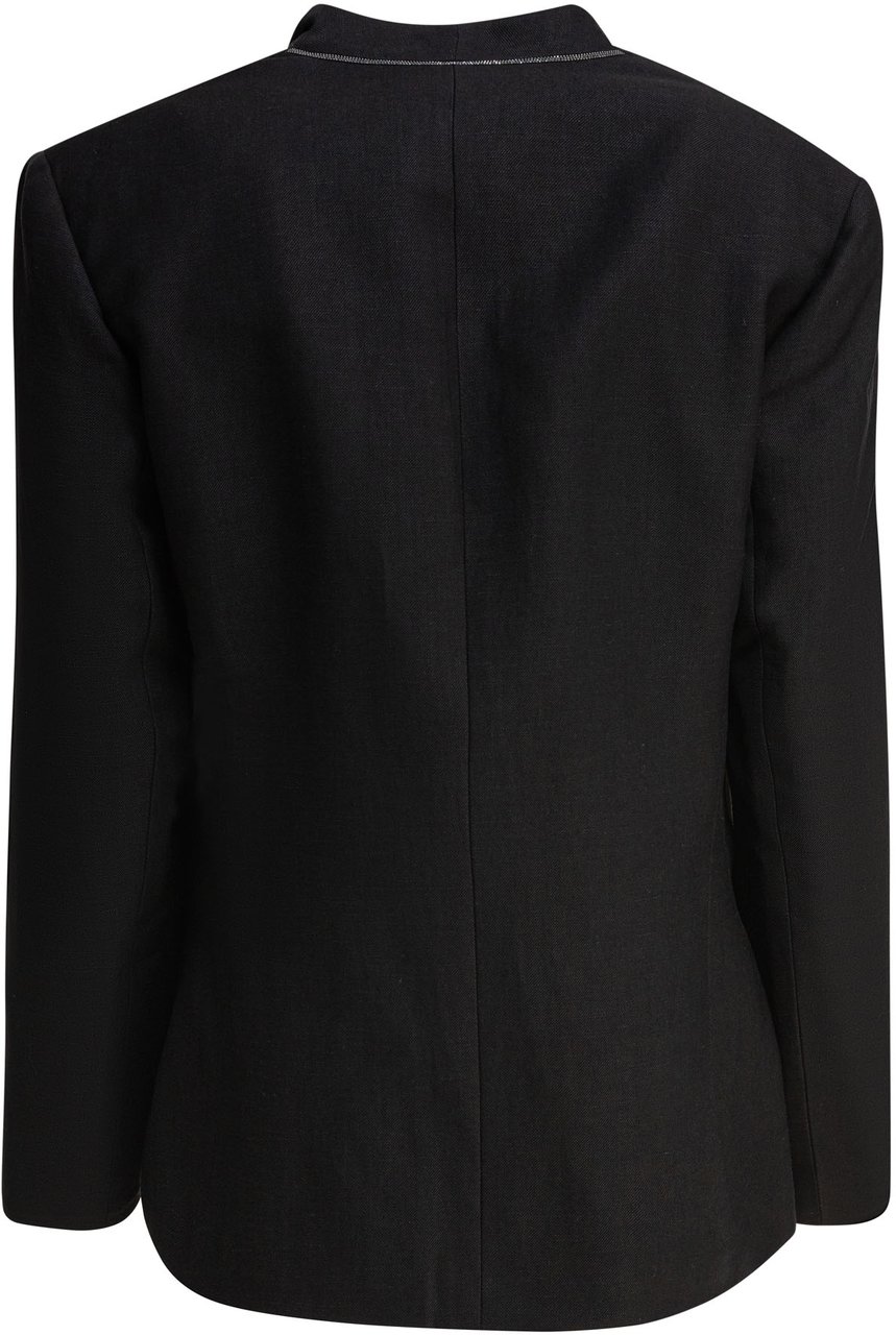 Brunello Cucinelli Jackets Zwart