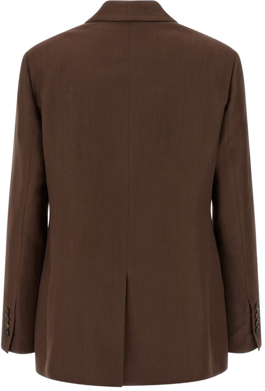 Brunello Cucinelli Jackets Cocoa Brown Bruin