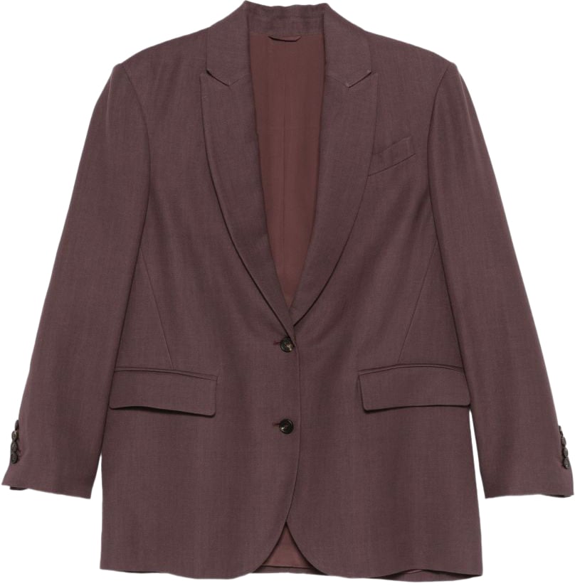 Brunello Cucinelli Jackets Brown Bruin