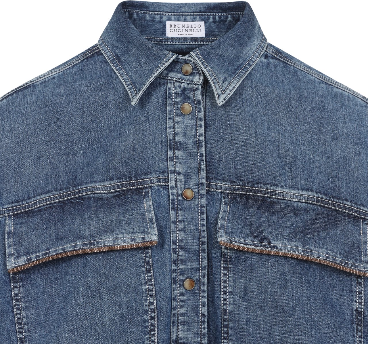 Brunello Cucinelli BRUNELLO CUCINELLI MH192RB526 Blauw