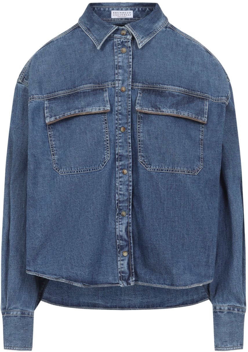 Brunello Cucinelli BRUNELLO CUCINELLI MH192RB526 Blauw