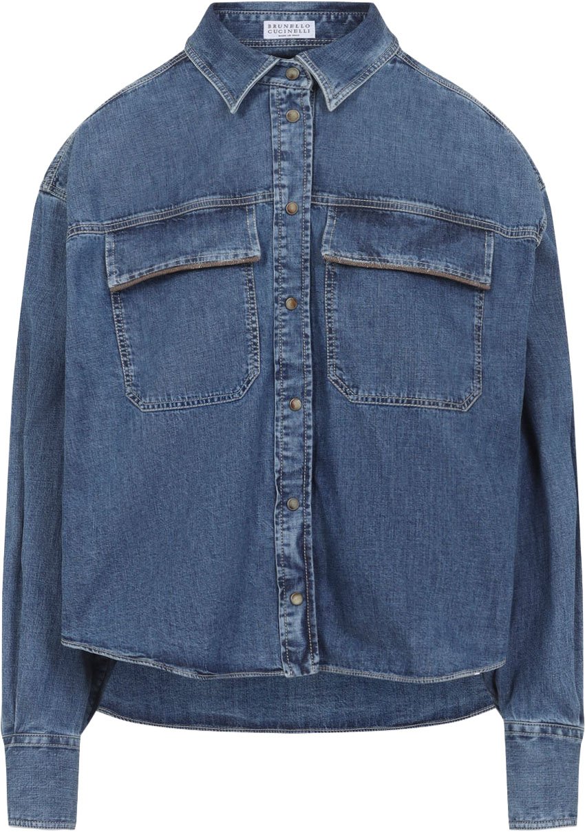 Brunello Cucinelli Cotton Shirt Divers
