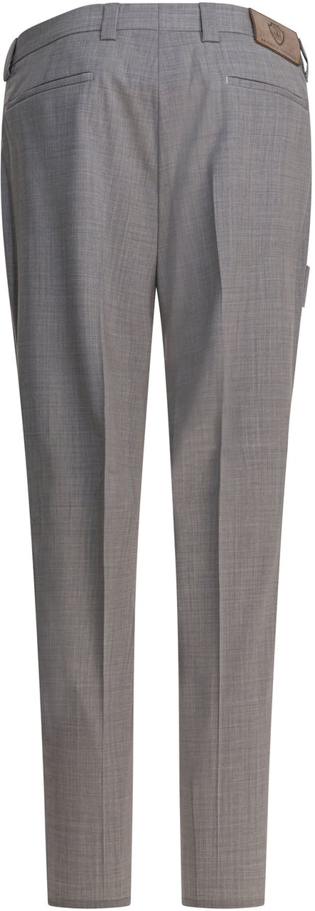 Brunello Cucinelli Pants "Dynamic" Grijs