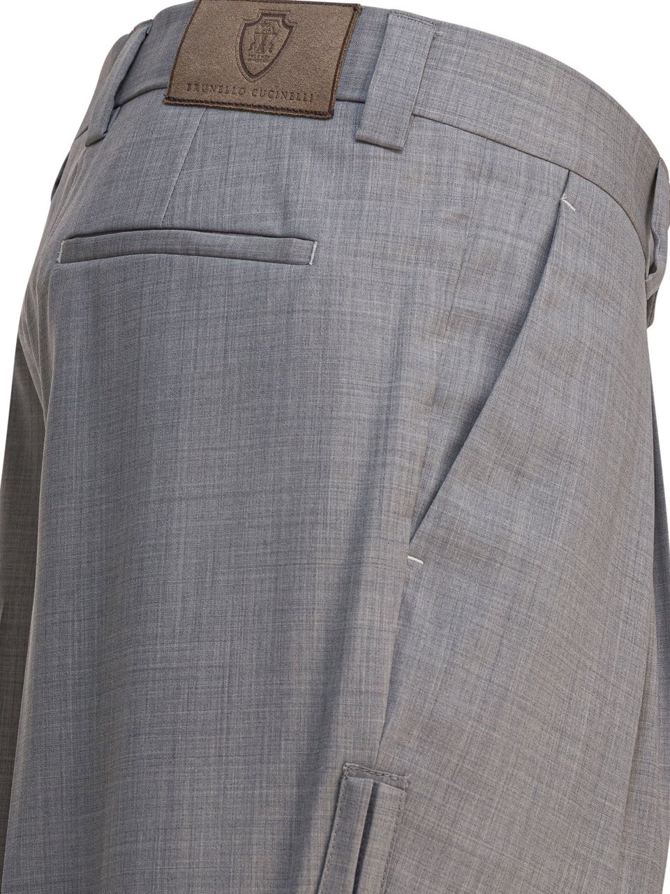 Brunello Cucinelli Pants "Dynamic" Grijs