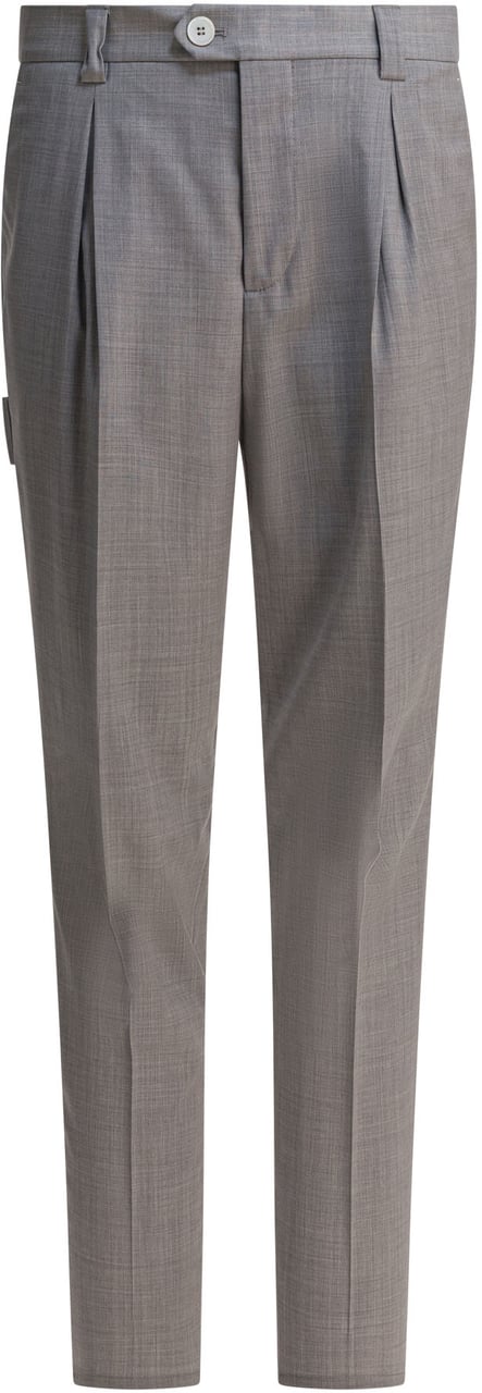 Brunello Cucinelli Pants "Dynamic" Grijs