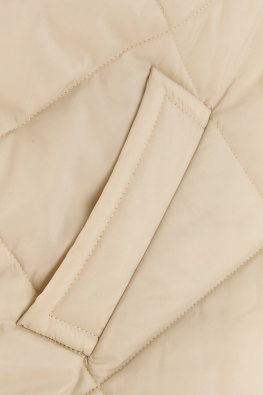 Brunello Cucinelli Brunello Cucinelli Sand polyester padded poncho Beige