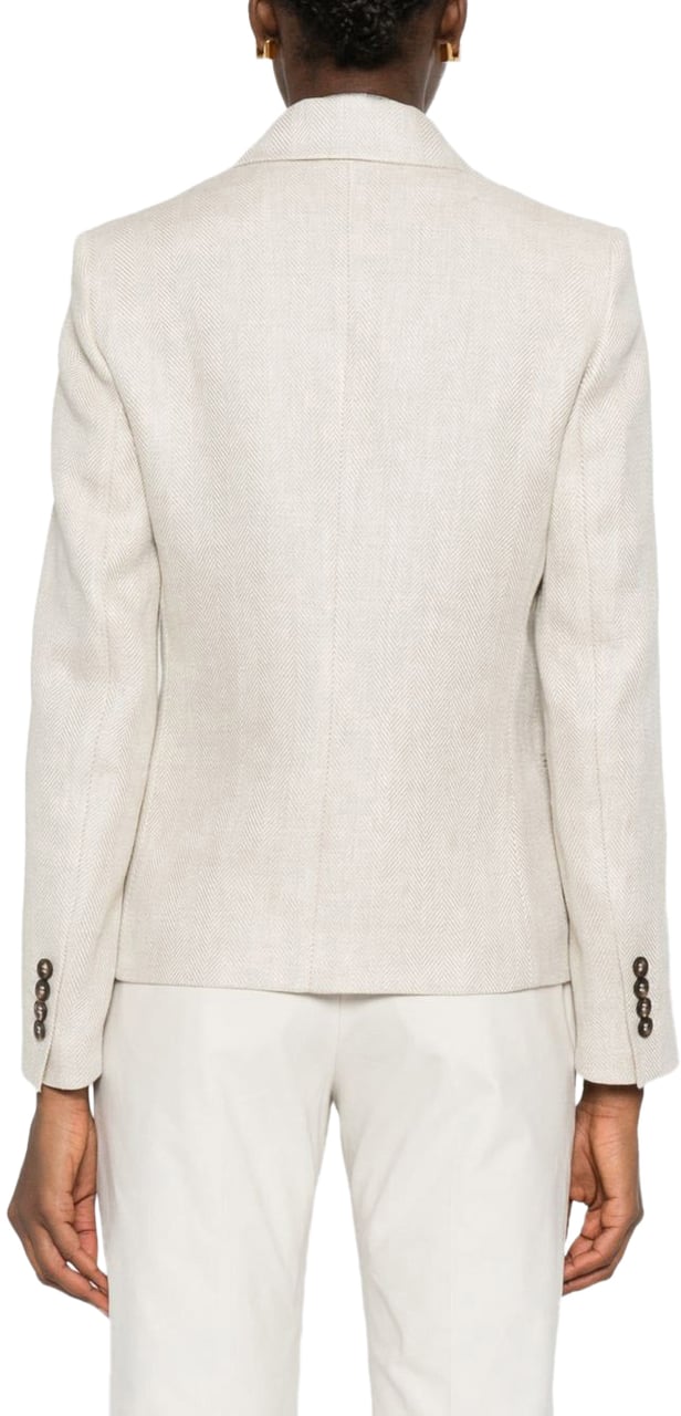 Brunello Cucinelli Jackets Beigepanama Beige