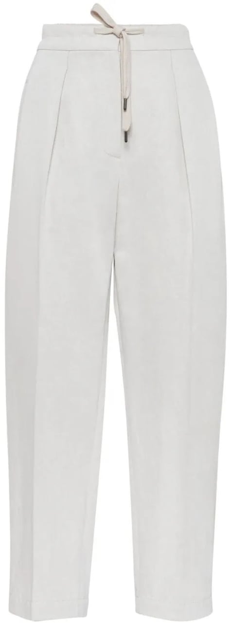 Brunello Cucinelli Pantalone Wit