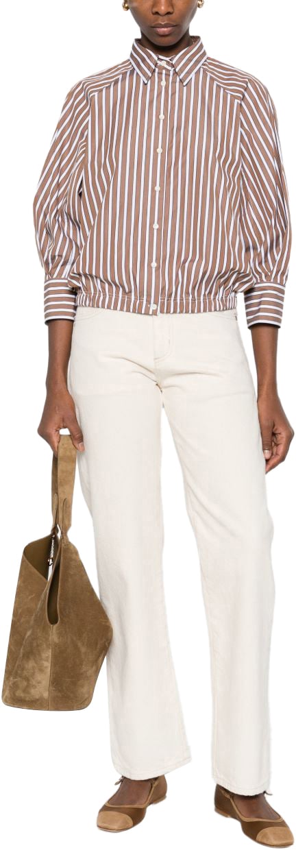 Brunello Cucinelli Shirts Brown Bruin