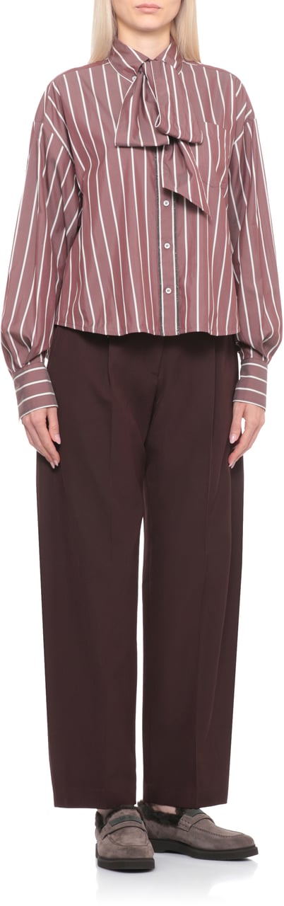 Brunello Cucinelli Shirts Brown Bruin