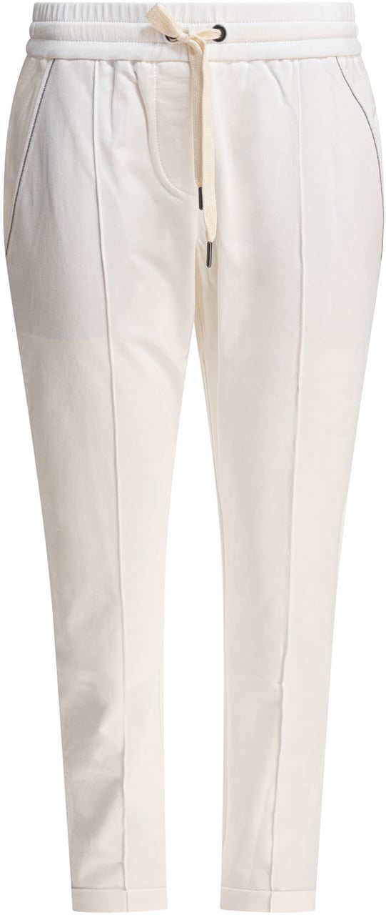 Brunello Cucinelli "Track" pants Wit
