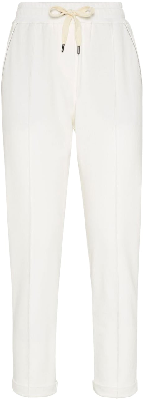 Brunello Cucinelli Trousers White Wit