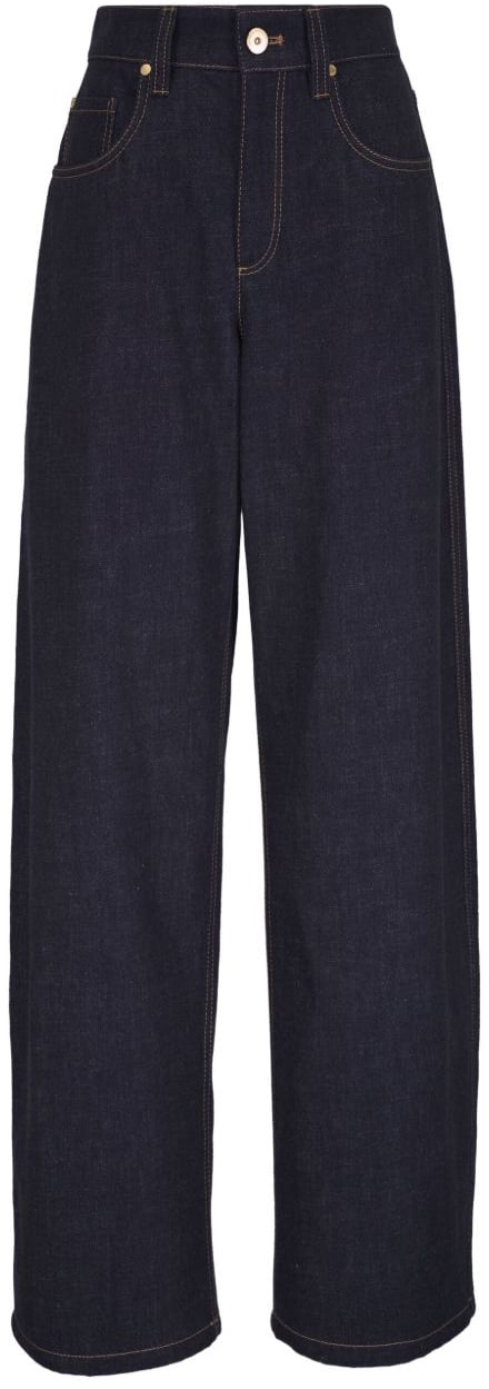 Brunello Cucinelli Jeans Blue Blauw