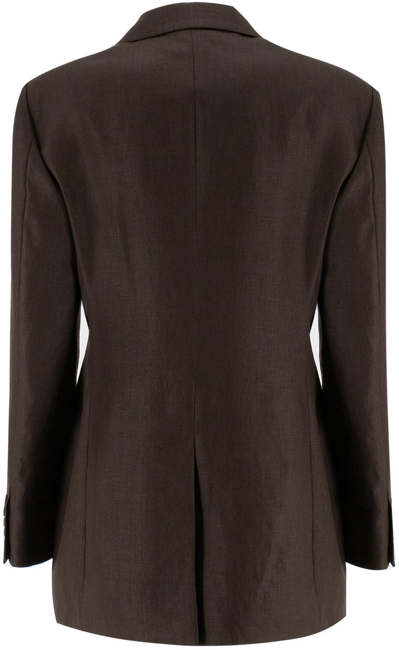 Brunello Cucinelli Double-breasted jacket Bruin