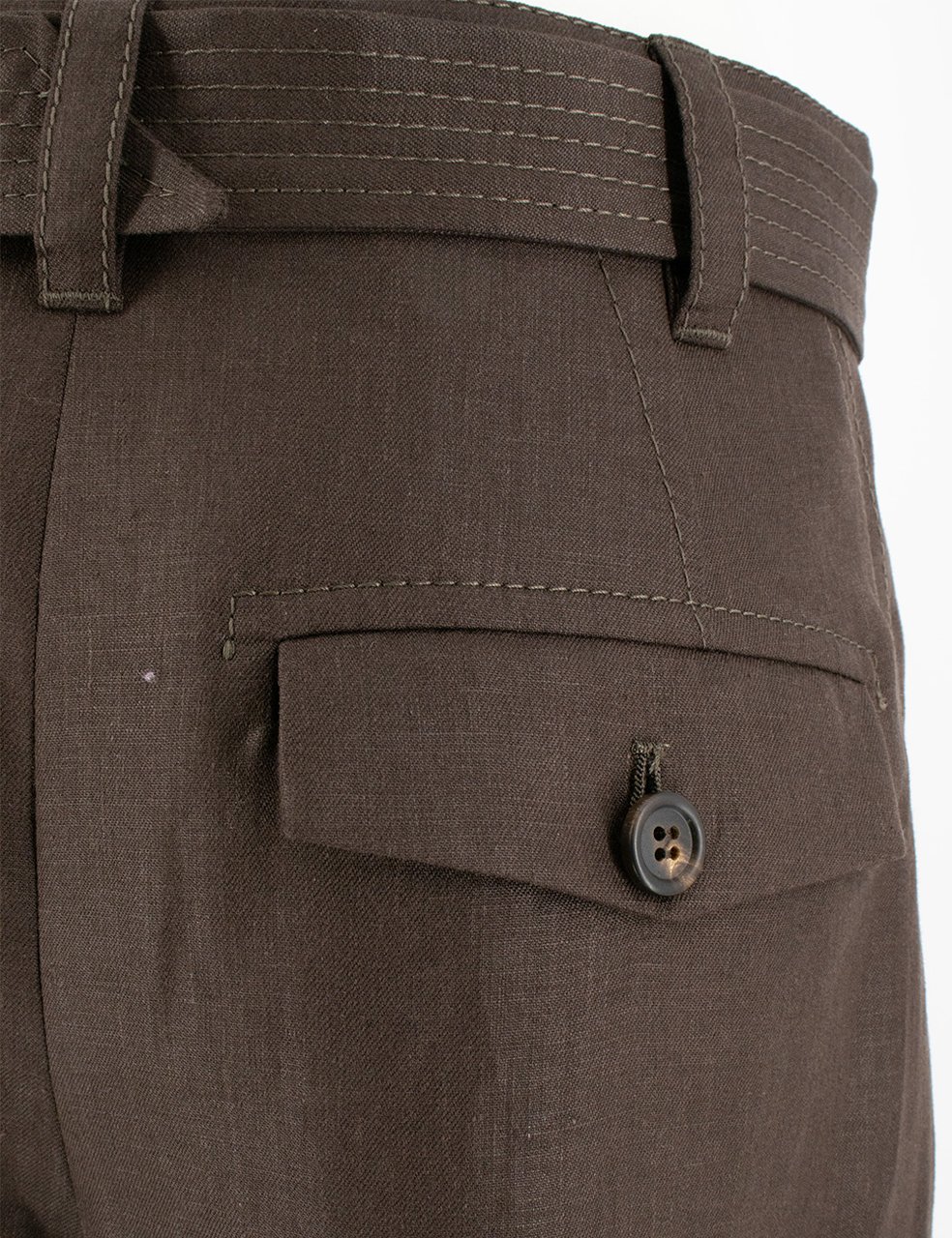 Brunello Cucinelli Linen trousers Bruin