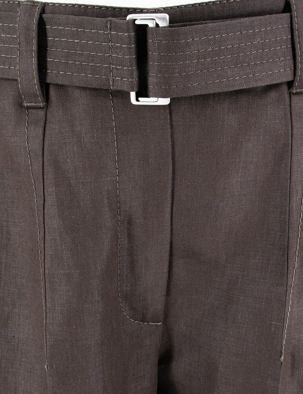 Brunello Cucinelli Linen trousers Bruin