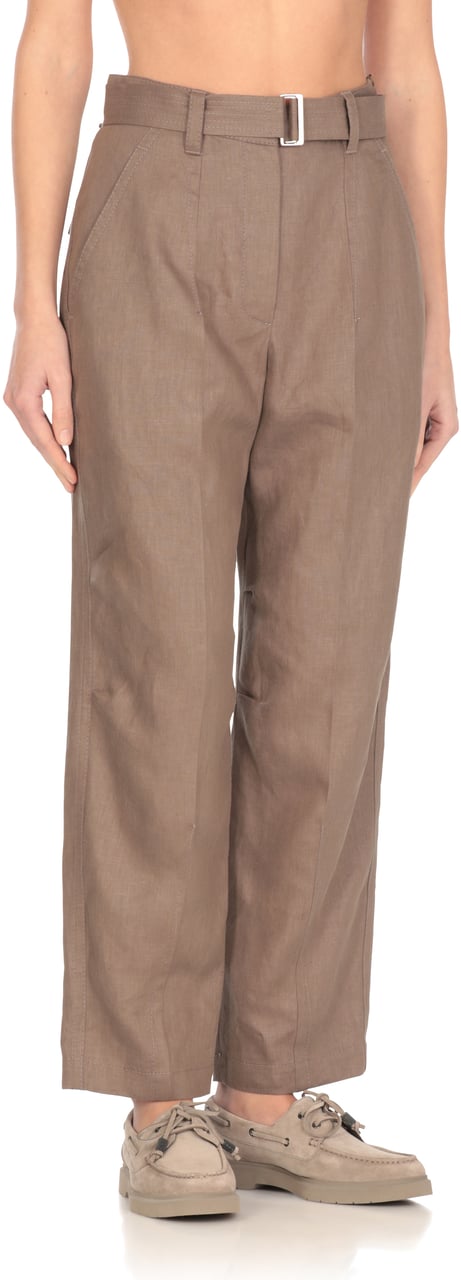 Brunello Cucinelli Trousers Brown Bruin