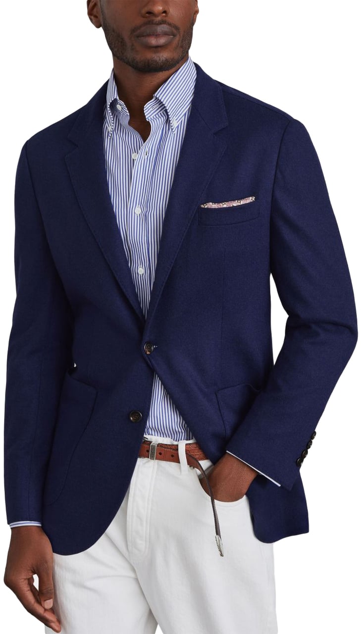 Brunello Cucinelli Jackets Blue Blauw