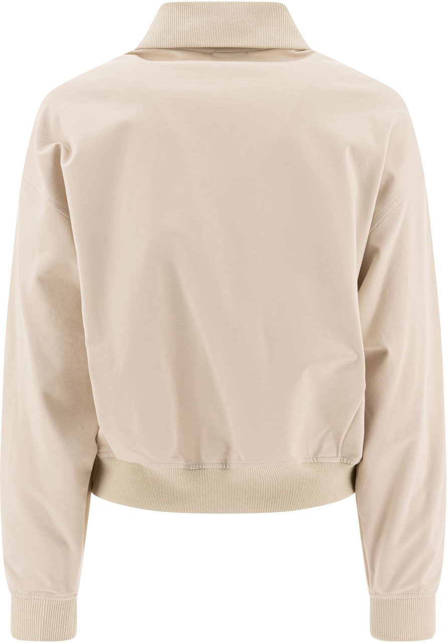 Brunello Cucinelli Couture interlock sweatshirt Wit